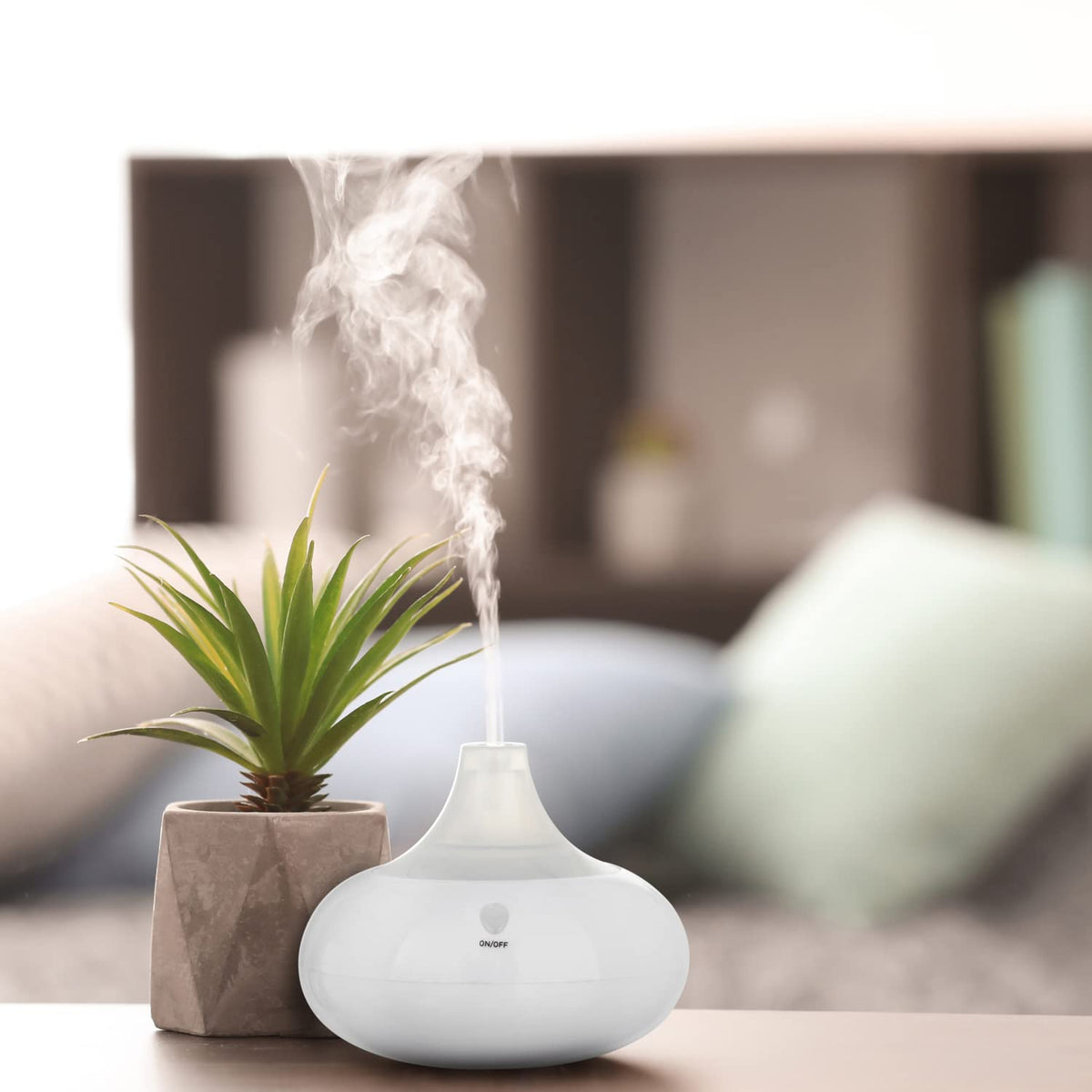 Diffusore Aromi Ultrasuoni Grundig 150ml - Umidificatore Ambiente Bianco