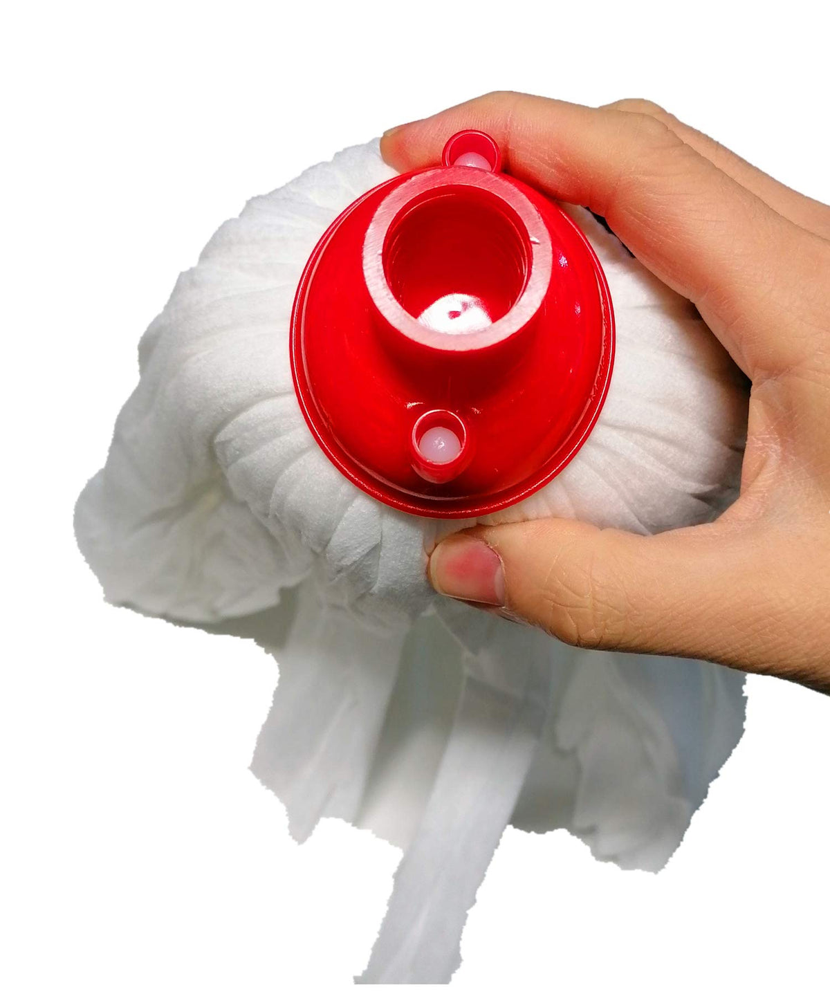 Keyclean Mop White Floor Cleaner - Eco-Friendly Mop 160g Composition Viscose + Polyester Universal Attachment