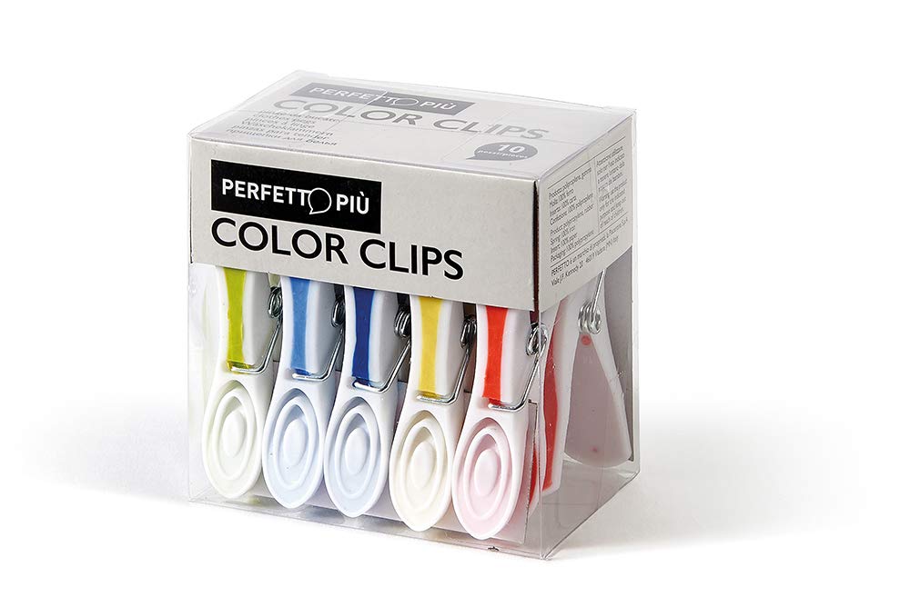 Mollette Biancheria Colorclips Pz.10 Linea Piu' Ean: 8000957038912