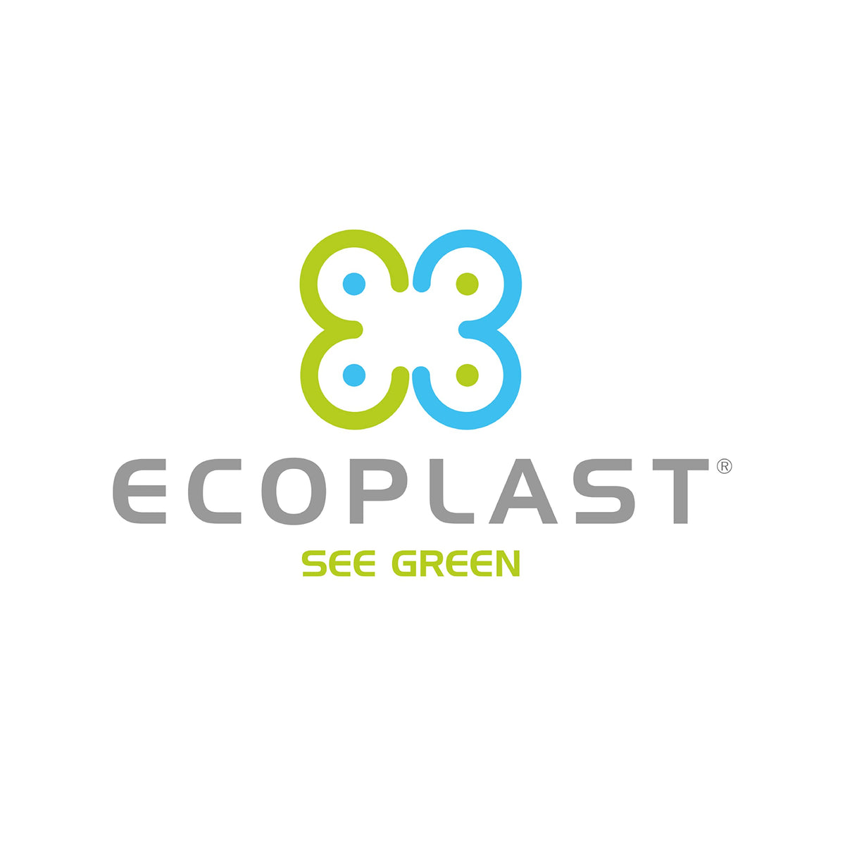 Poubelle Ecoplast 35L - Ouverture type livre - Fabriquée en Italie