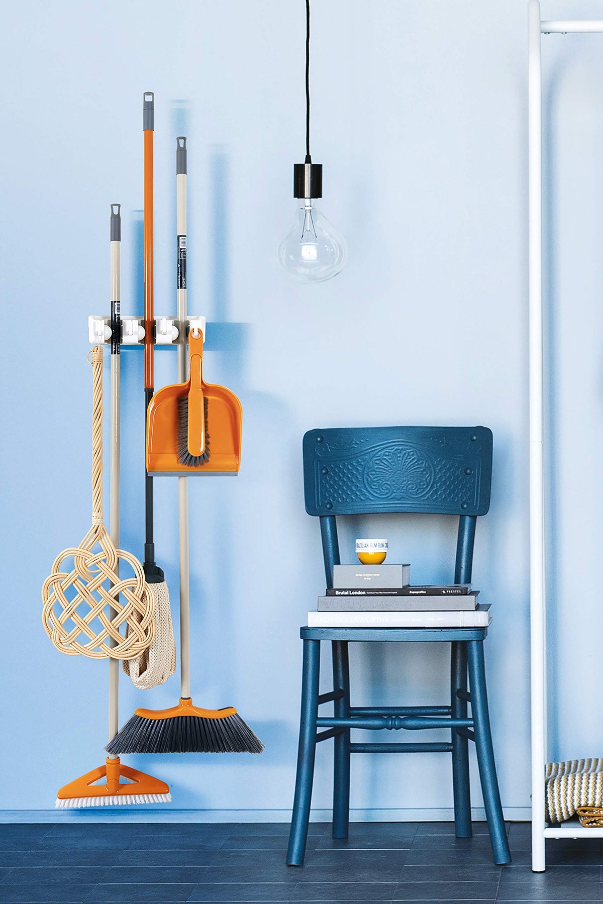 'Perfetto Easytools' 3-Slot Broom/Tool Hanger
