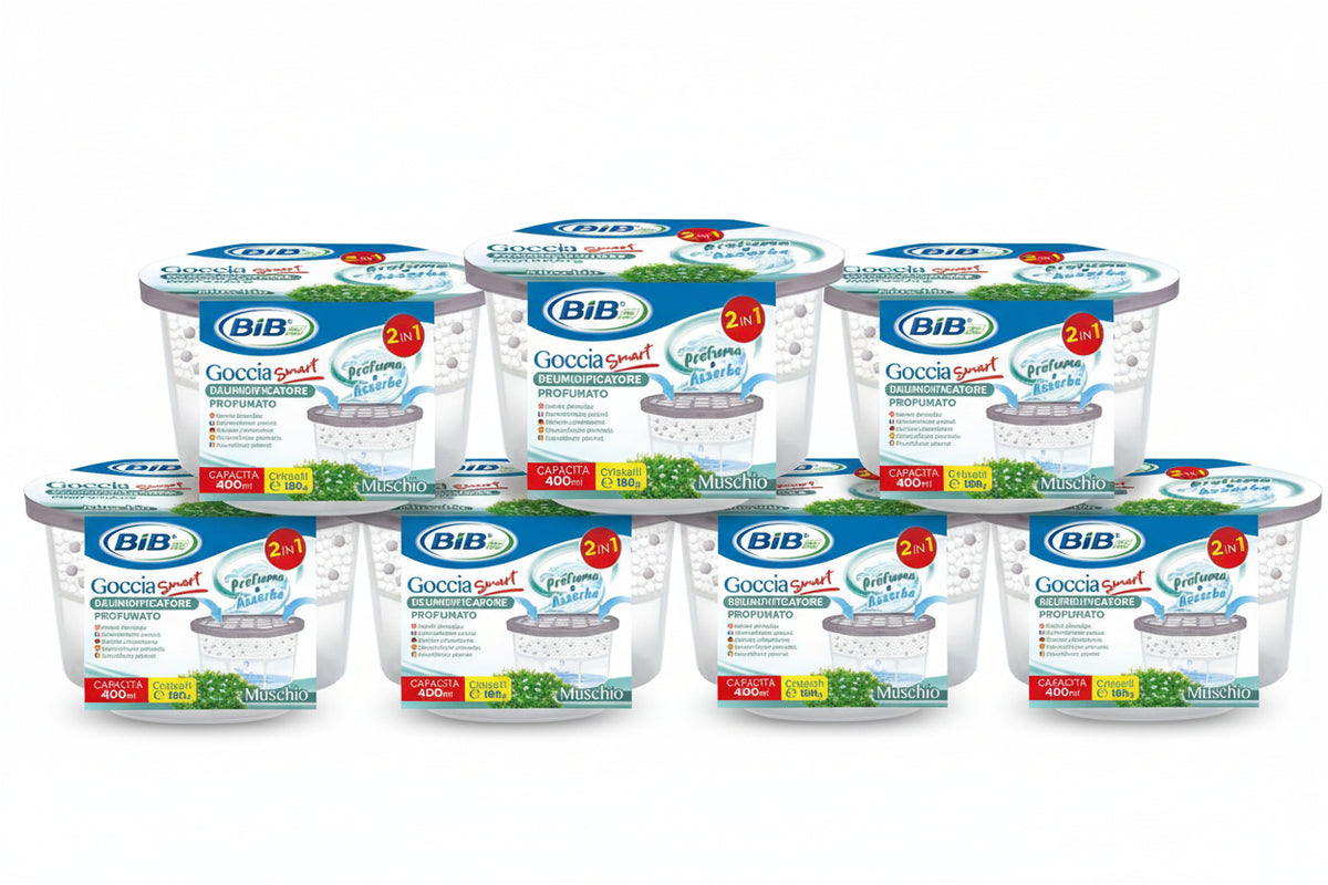 Deumidificatore BIB 400ml 2in1 Profumato - Conf. 6 Pezzi