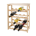 Lifetime Bamboo Wine Cooler, Holds 16 Bottles, 46 x 23 x 55 cm, Wood, Brown, 1 - Pack