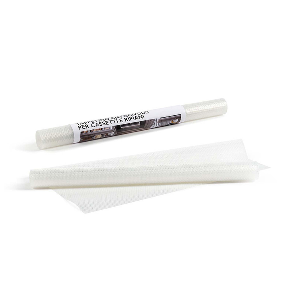 Set 2 Tappetini Antiscivolo Cassetti 50x150cm Trasparenti