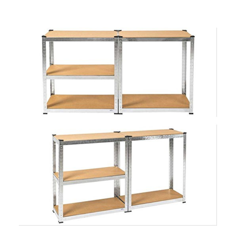 Scaffale Metallo Zincato 5 Ripiani – 875 kg | Garage, Cantina e Officina