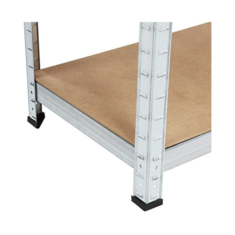 Scaffale Metallo Zincato 5 Ripiani – 875 kg | Garage, Cantina e Officina