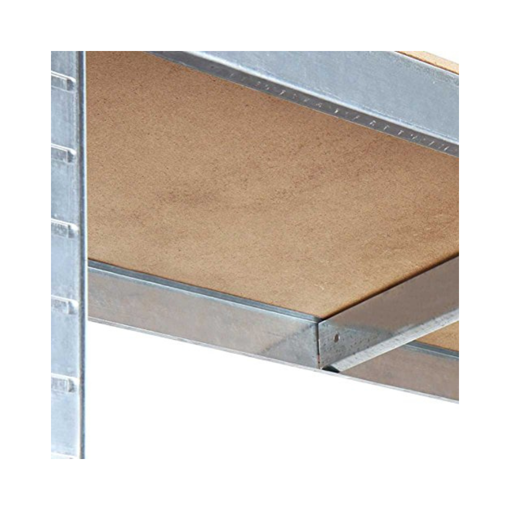 Scaffale Metallo Zincato 5 Ripiani – 875 kg | Garage, Cantina e Officina