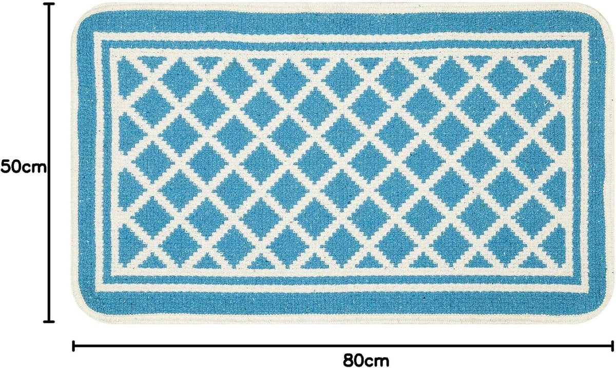 Tappeto Bagno Cotone 100% 50x80cm Assorbente Lavabile 30°C