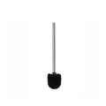 Scopino WC Acciaio Inox 25cm Testina Nera Design Moderno