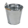 Secchio in Zinco 12 L con Manico in Legno - Multiuso Giardino e Casa