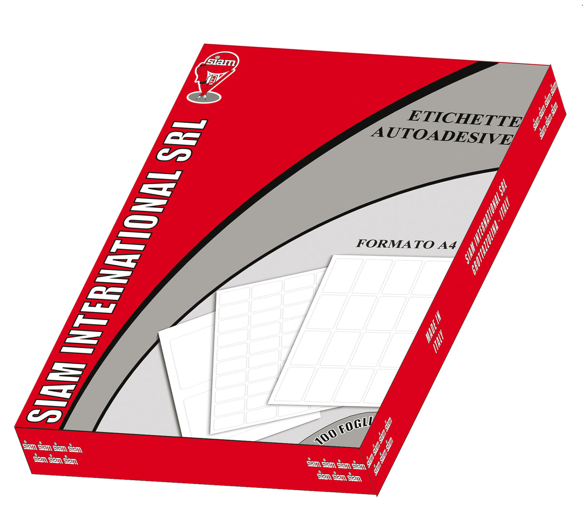 Etichette Adesive 105x59mm Bianche | 1000pz Laser Inkjet
