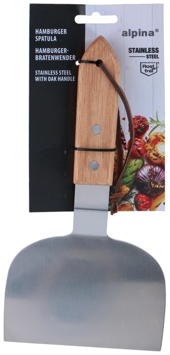 Spatule à hamburger EDCO, spatule à barbecue, pelle à pizza, pelle à griller, spatule à viande et à poisson