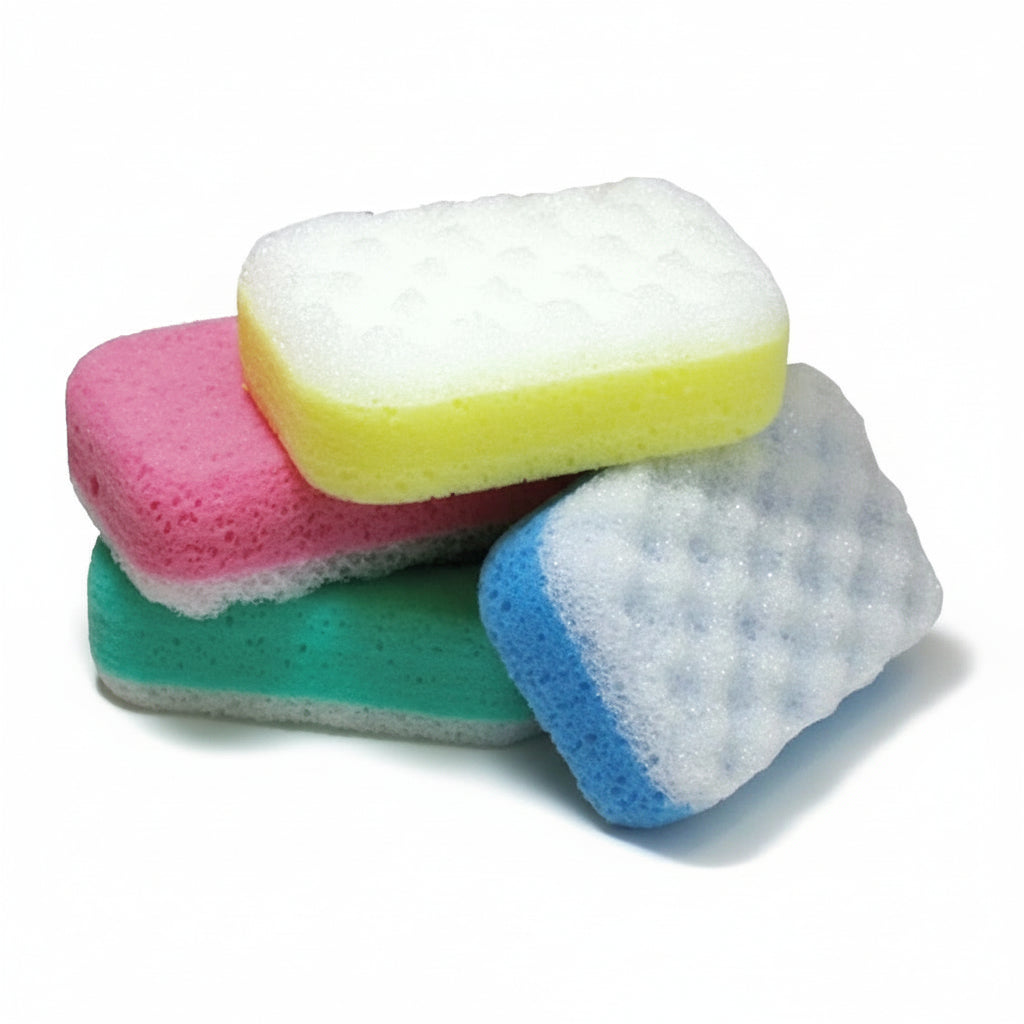Pack of 4 Massage Sponges (Colors May Vary)