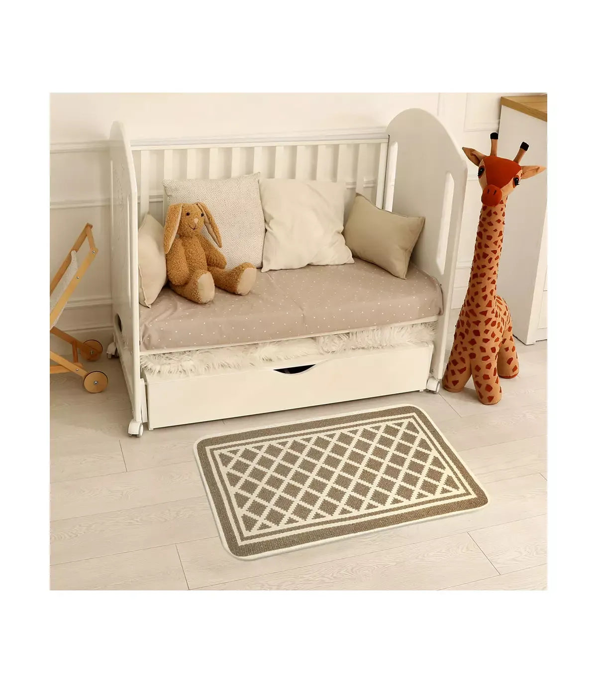 Tappeto Bagno Cotone 100% 50x80cm Assorbente Lavabile 30°C
