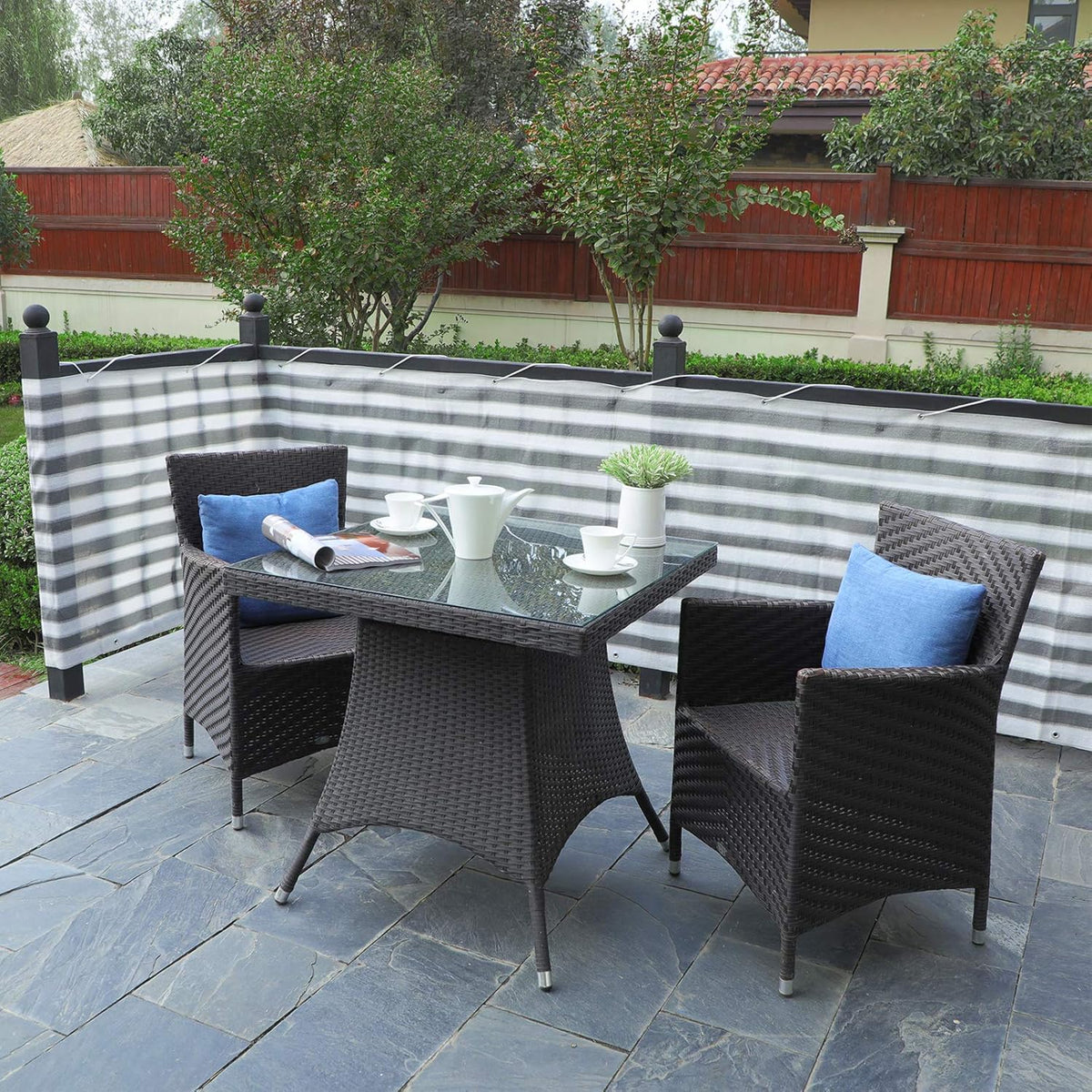 Telo Frangivista Balcone 90x500cm Rete Ombreggiante