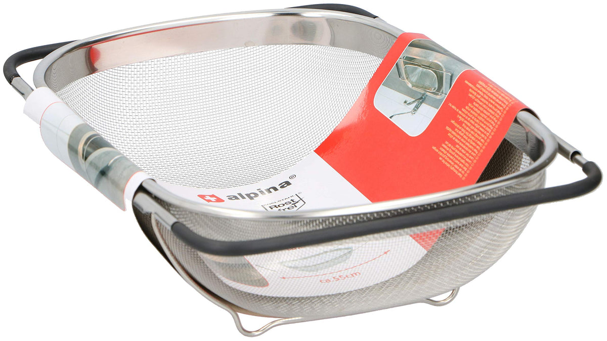 Colino Acciaio Inox Estraibile Lavello 33x23,5x10 cm