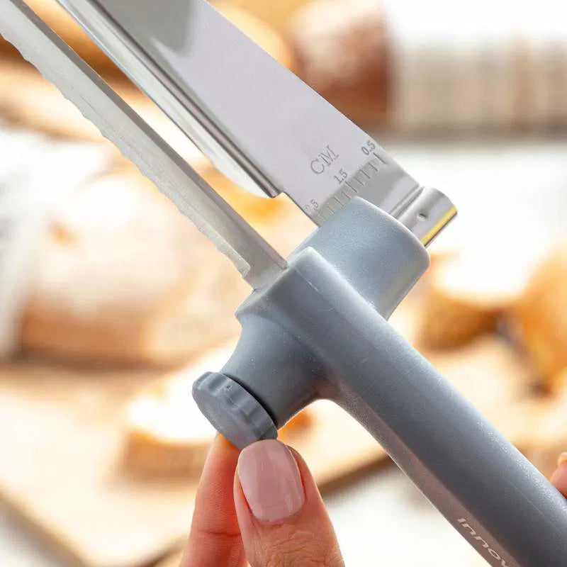 Coltello Pane Kutway Guida Regolabile Acciaio Inox InnovaG