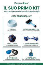 Brochure Il suo primo kit con medaglietta e sei accessori