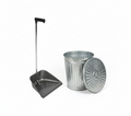 Kit Pulizia - Paletta Alzaimmondizia Tiffany + Bidone Zinco 35L