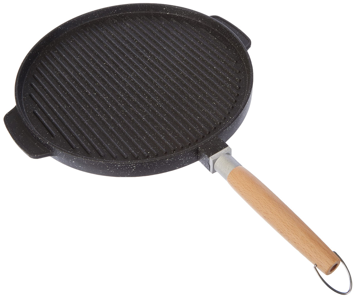 Bistecchiera Doppia 32cm Pietra Antiaderente