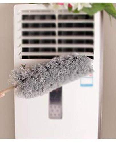 Feather Duster, Microfiber Duster, Feather Duster for Home, Car, Air Conditioner, Dust Brush, Shutter Brush, (Color: Gray)