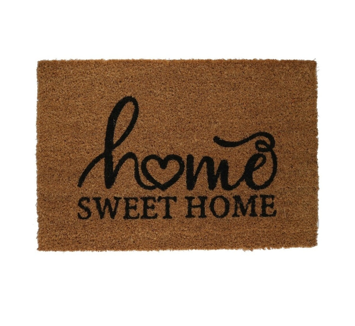 Zerbino Cocco 60x40cm Home Sweet Home Ingresso Antiscivolo