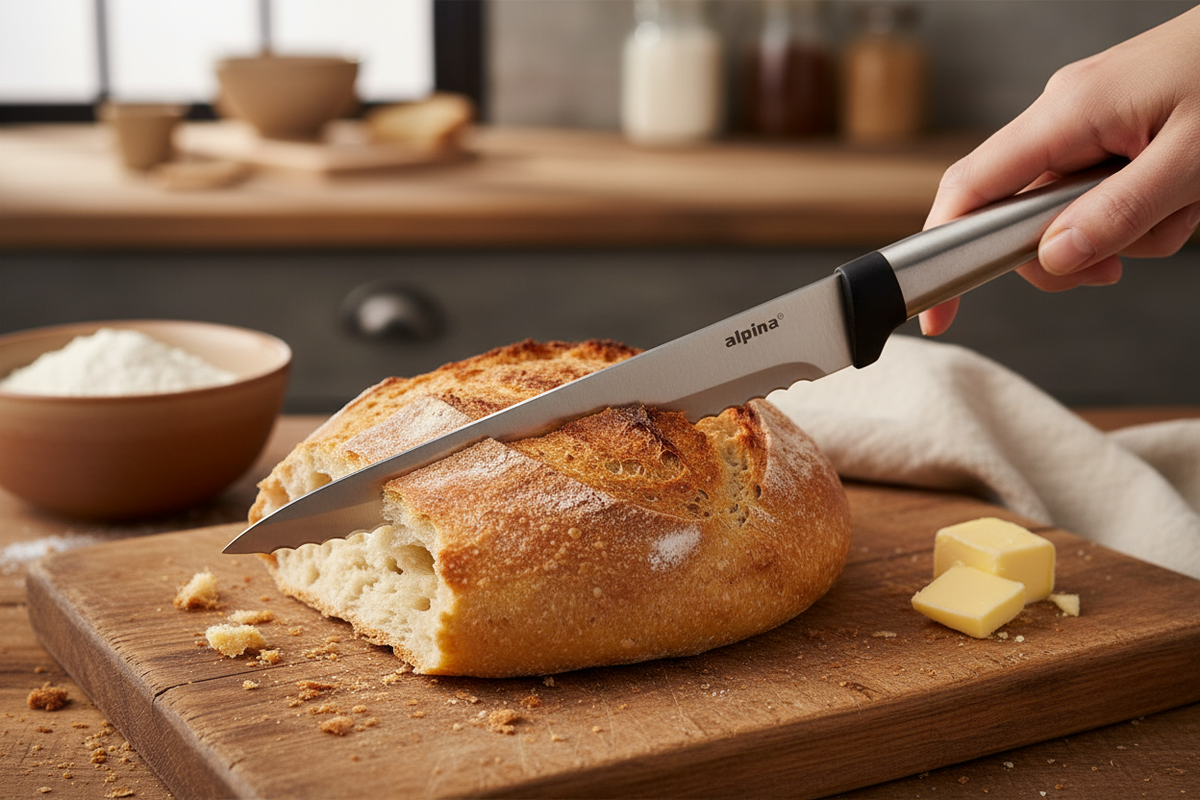 Coltello pane Alpina taglia pagnotta