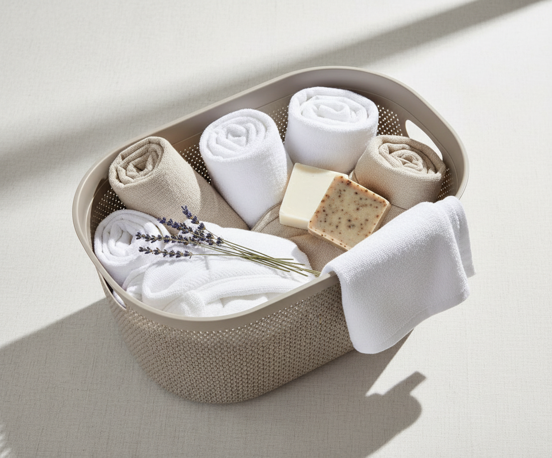 Composizione flat lay
