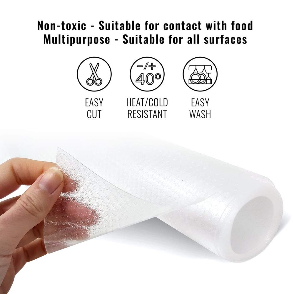 Lindo Non-Slip Multi-Purpose Mat, Transparent, 150 x 50 cm Roll