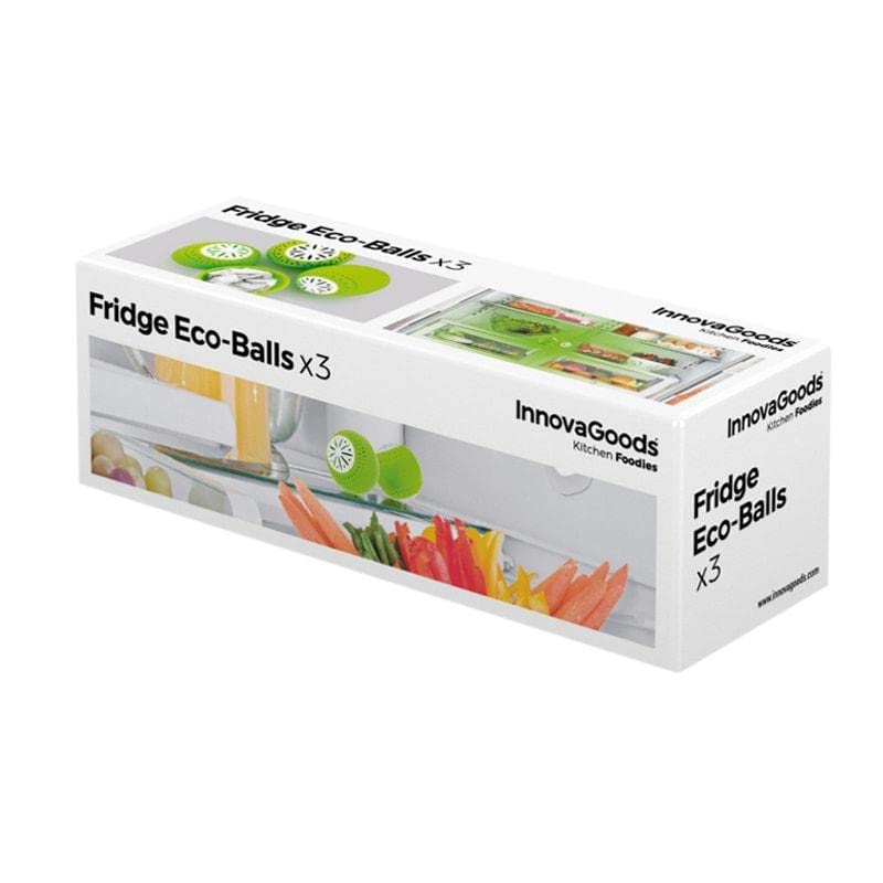 Sfere Ecologiche Frigo 3pz - Prolunga Freschezza x3