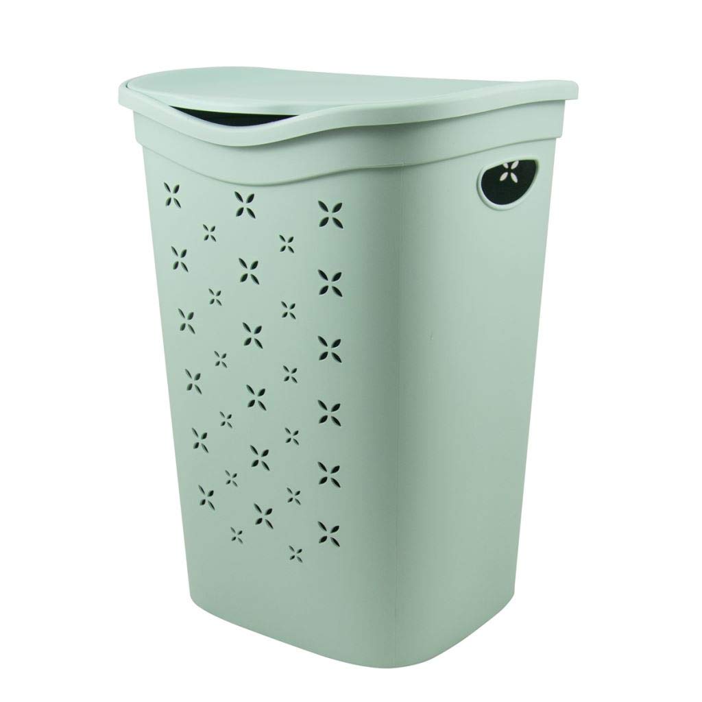 Portabiancheria 55L Plastica Resistente con Manici 3 colori
