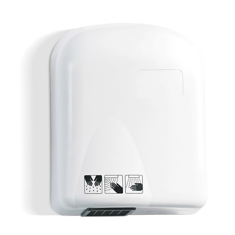 Kit Bagno Professionale 3 Pezzi - Dispenser Sapone 900ml + Asciugatore Elettrico Sensore + Distributore Salviette Z 600 Fogli