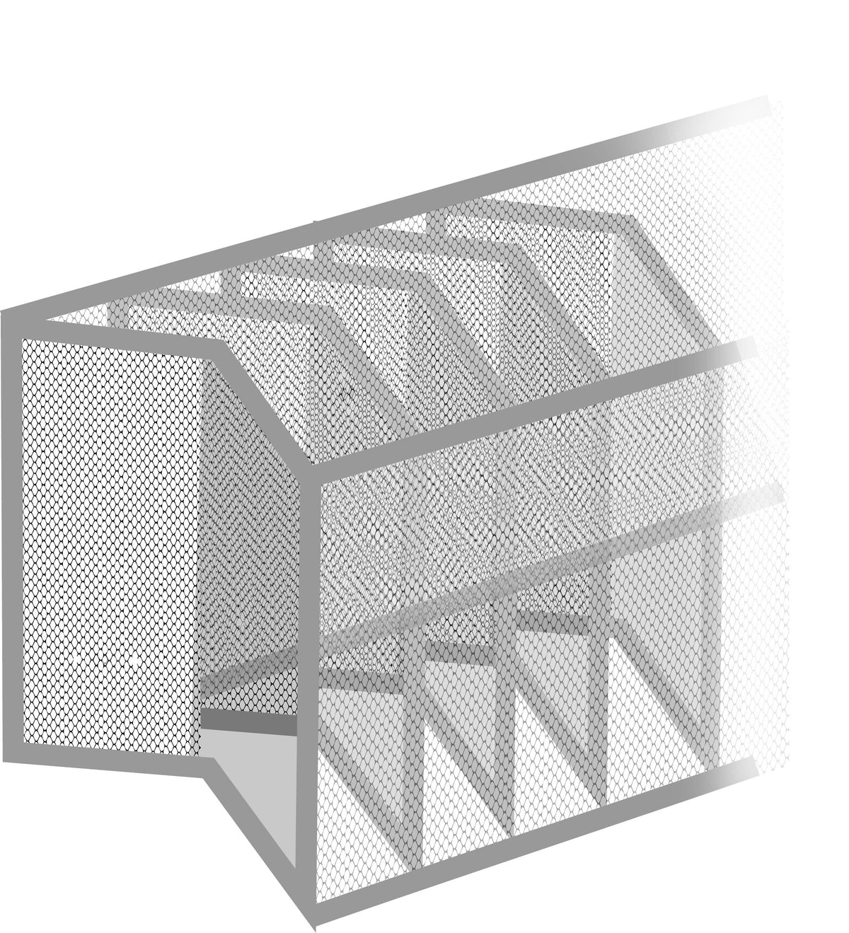 Organizer per armadio, 44 x 29 x 22 cm, con 9 scomparti, pieghevole, colore: grigio