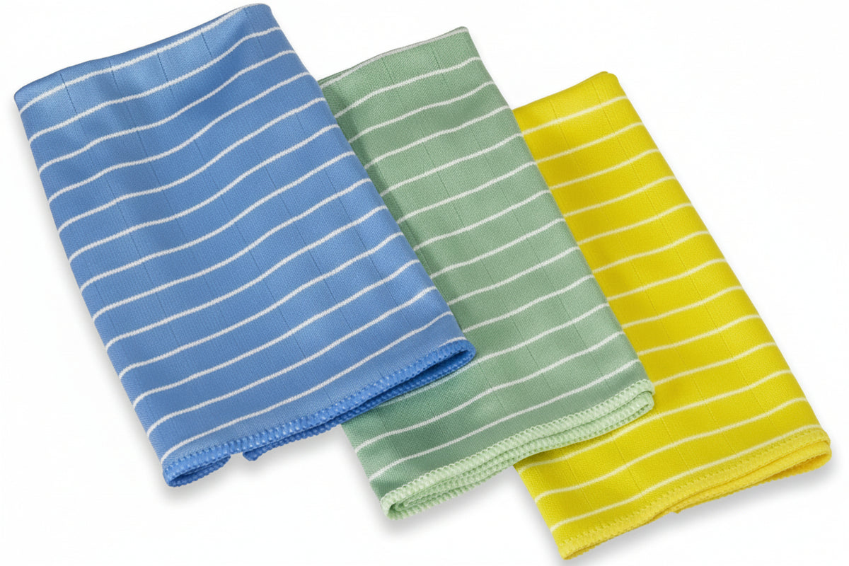 Set 3 Panni Bambù 40x40cm - Ultra Assorbenti Ecologici