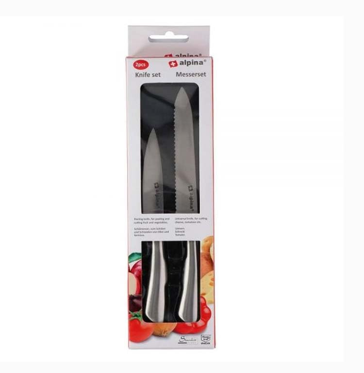 Coltelli Professionali Alpina in Acciaio Inox - Pane, Carne, Mannaia e Set Bis