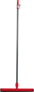 FercasaShop® Natural Rubber Floor Squeegee, 44 cm, with Ring and 120 cm Handle