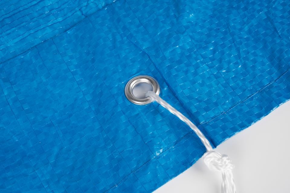 Creative Kids Waterproof Pool Cover, 305 x 204 cm, UV Resistant, Blue