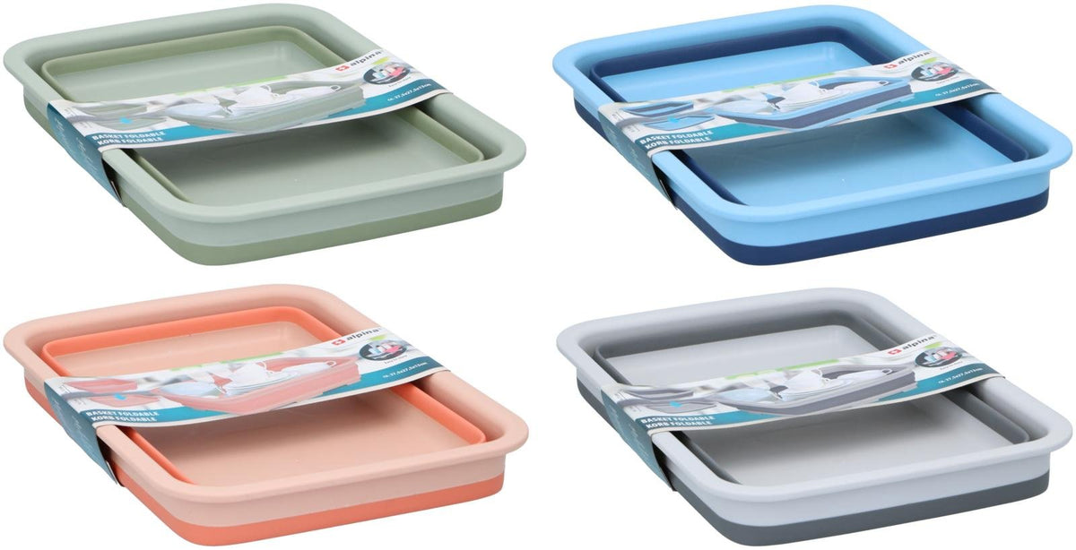 Cesta Pieghevole Salvaspazio 37,5x27,5cm - Organizer Multiuso Casa