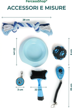 Foto ottimizzata degli accessori con tutte le misure