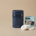 Deumidificatore Mini Perfetto con tre ricariche extra Oceano da 450 g; tab iniziale inclusa nel dispositivo