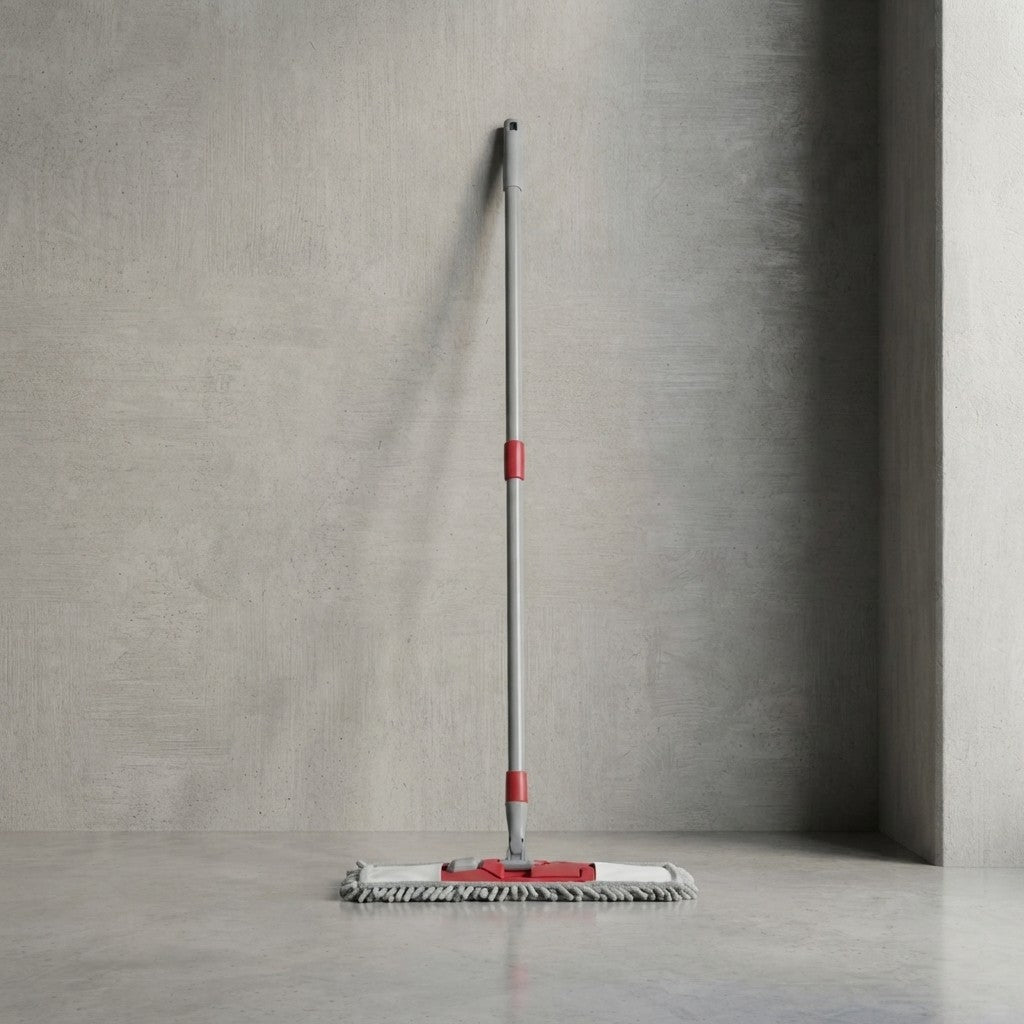 Scopa Mop Microfibra Manico Telescopico 88-130cm Lavabile