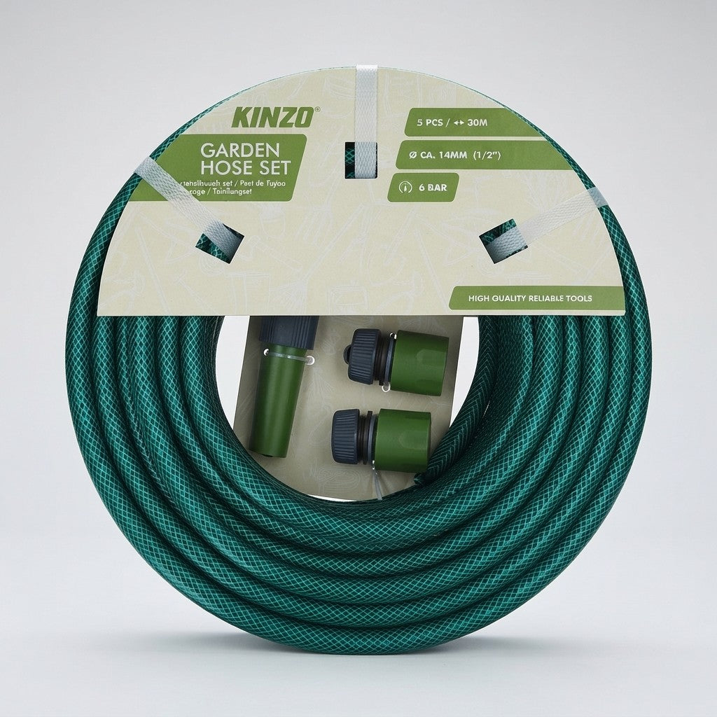 Tubo da Giardino 30 Mt in PVC con Connettori