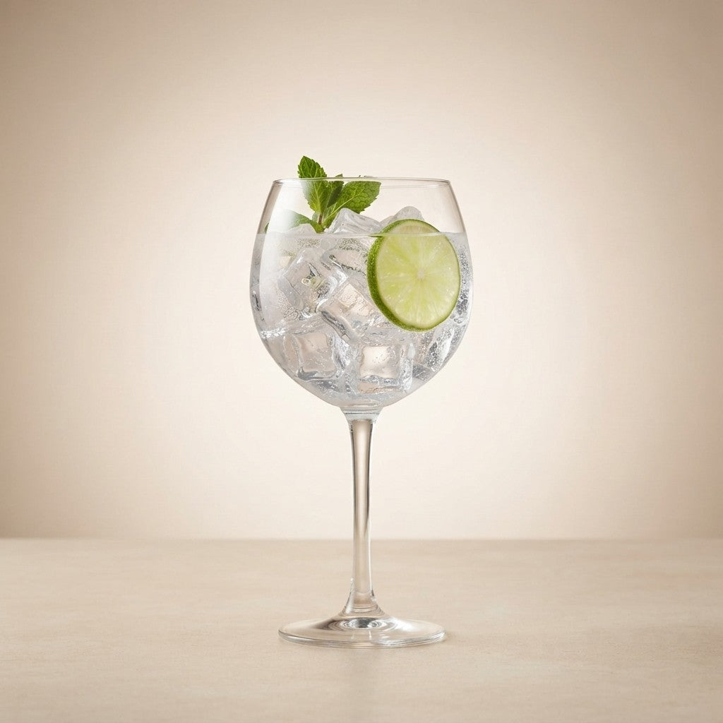Set 4 Bicchieri Gin Tonic 730ml Copa Balloon Vetro Alpina