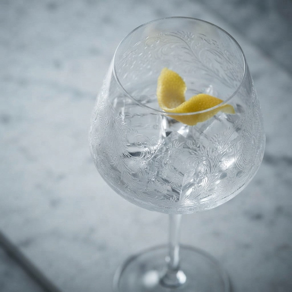 Set 4 Bicchieri Gin Tonic 730ml Copa Balloon Vetro Alpina
