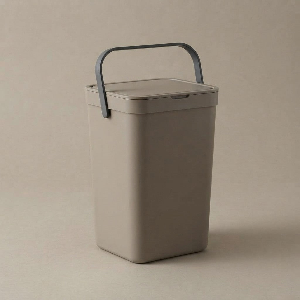 Pattumiera Umido da Appendere 12L Gino - Bidone Organico Cucina 2 Colori