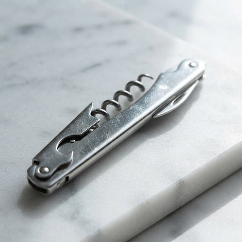 Cavatappi Cameriere 4in1 Inox Tascabile Professionale