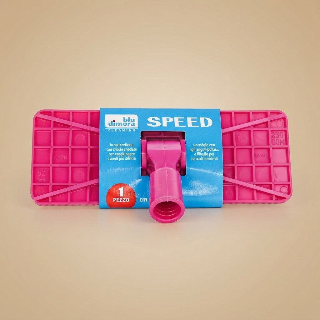 Spazzettone Plastica Snodabile Speed - Testina Articolata per Pulizia Angoli e Superfici