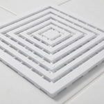 Pedane Doccia Antiscivolo 60x60 cm Bianche - Sicurezza e Comfort