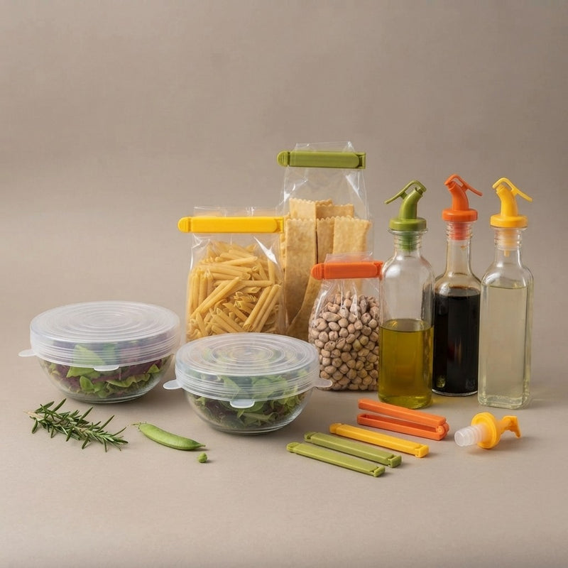 Kit Accessori Cucina Salva Freschezza