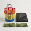 Set Bucato con Mollette e Cestotto
